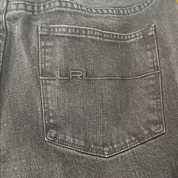 Lauren Ralph Lauren Jean co black denim jeans size 16 - Picture 6 of 8